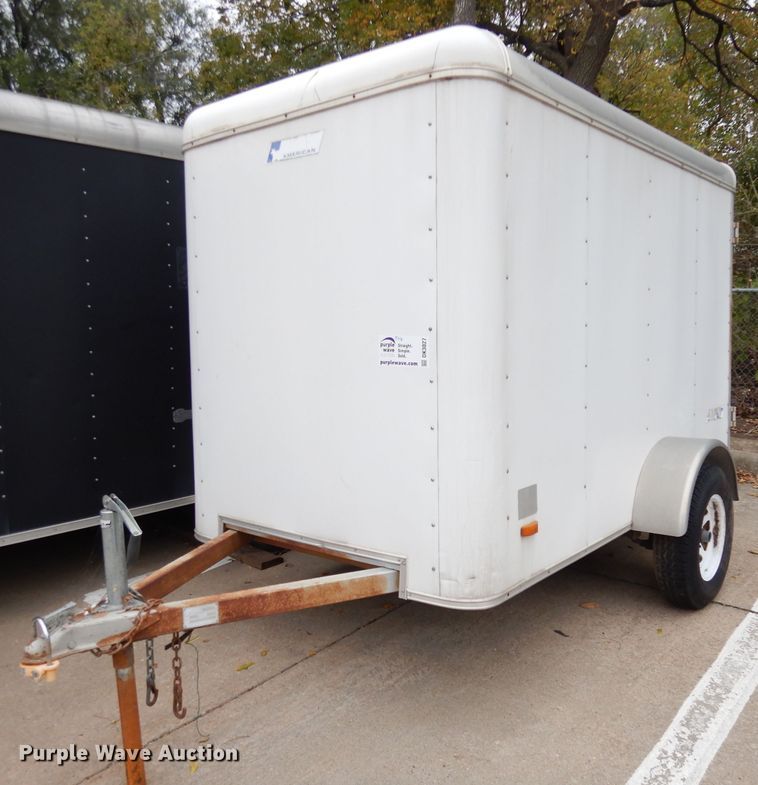 image for item DK3027 2002 Pace American JT58SA  enclosed cargo trailer