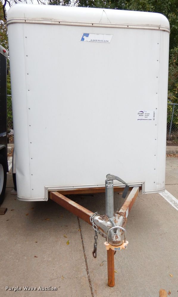 image for item DK3027 2002 Pace American JT58SA  enclosed cargo trailer