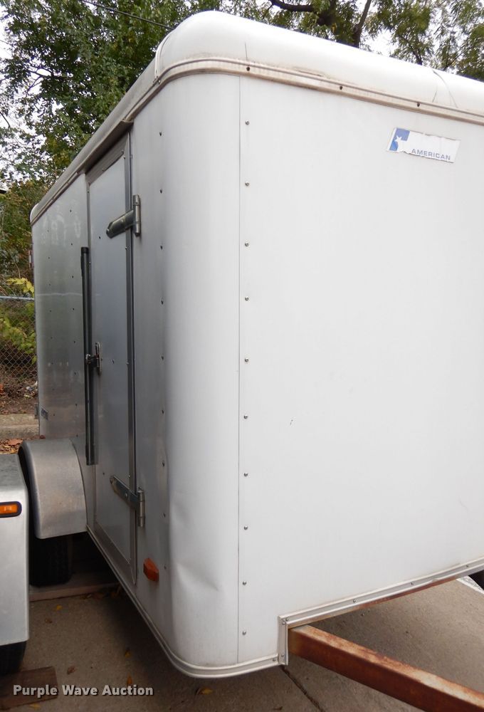 image for item DK3027 2002 Pace American JT58SA  enclosed cargo trailer
