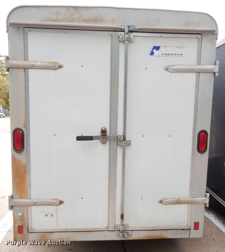 image for item DK3027 2002 Pace American JT58SA  enclosed cargo trailer