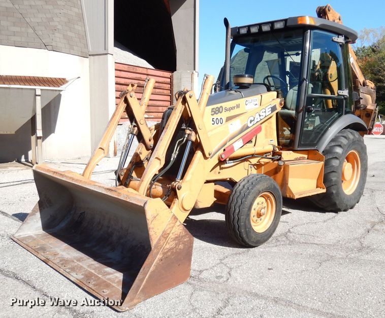 image for item DK3037 2002 Case 580 Super M  backhoe