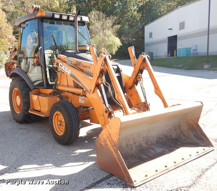 image for item DK3037 2002 Case 580 Super M  backhoe