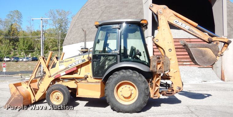 image for item DK3037 2002 Case 580 Super M  backhoe