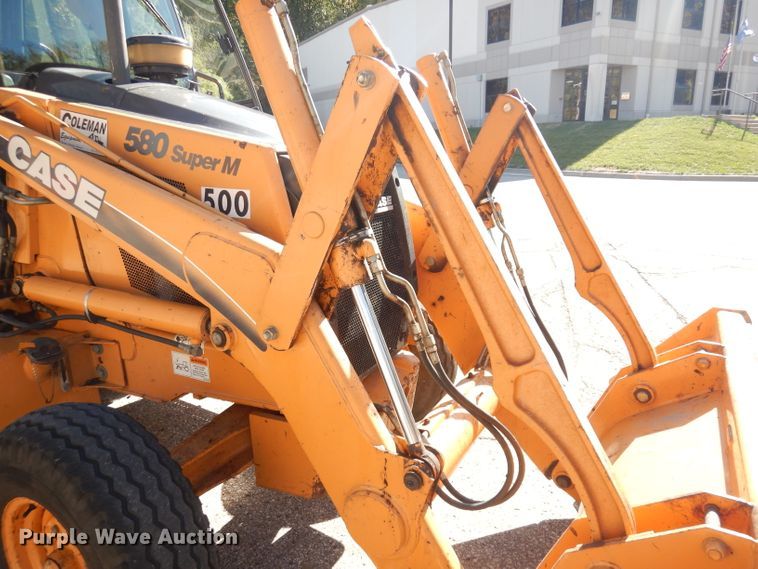 image for item DK3037 2002 Case 580 Super M  backhoe