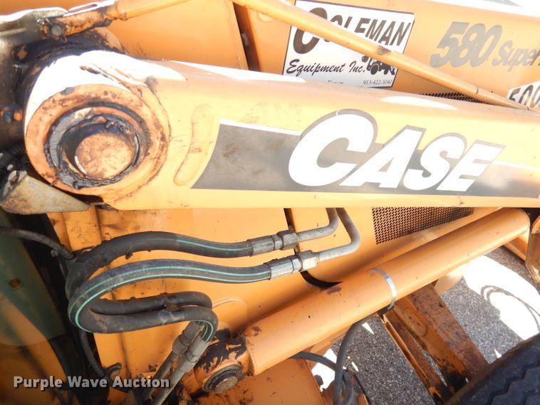 image for item DK3037 2002 Case 580 Super M  backhoe