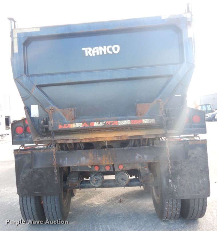 image for item DK3038 2010 Ranco ED2426QF  end dump trailer