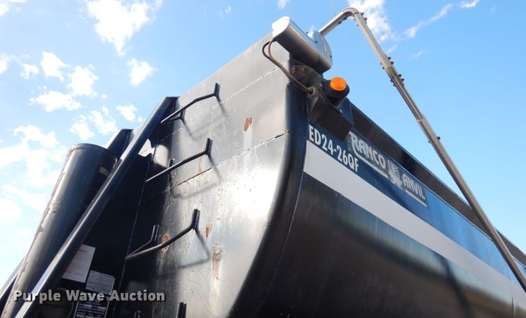image for item DK3038 2010 Ranco ED2426QF  end dump trailer