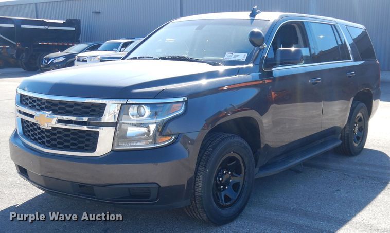 image for item DK3061 2017 Chevrolet Tahoe Police  SUV