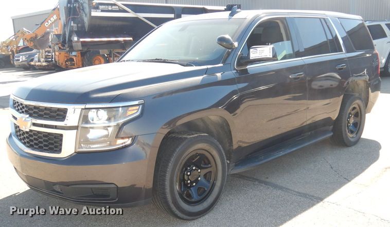 image for item DK3064 2017 Chevrolet Tahoe Police  SUV