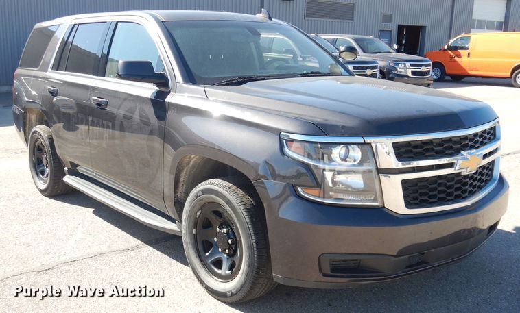 image for item DK3064 2017 Chevrolet Tahoe Police  SUV