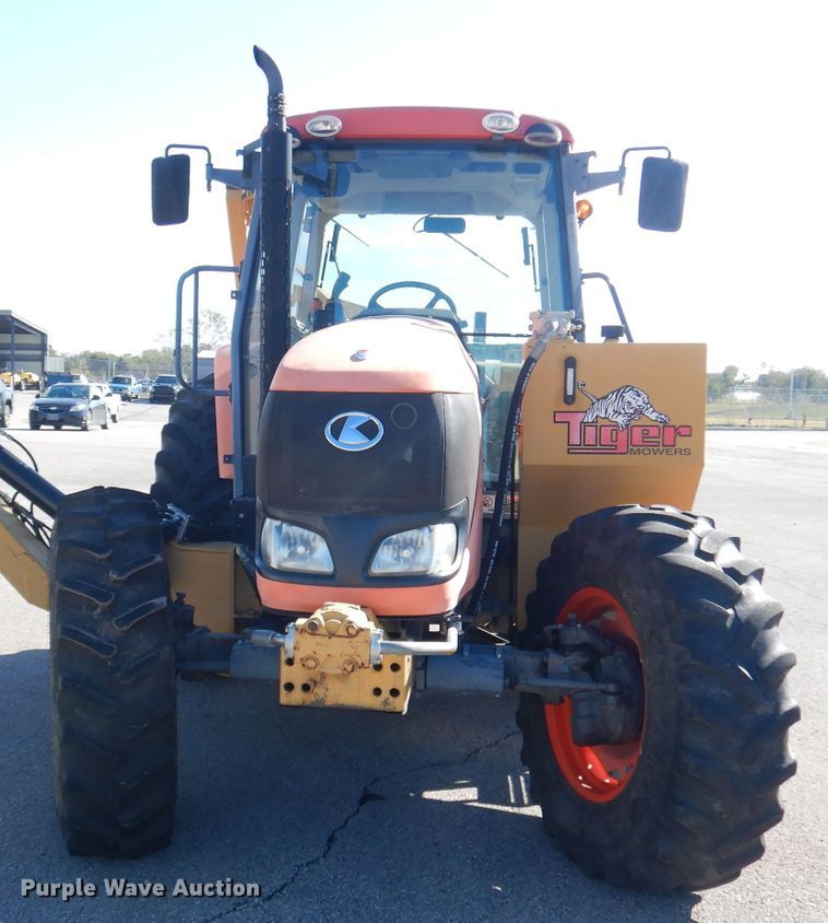 image for item DK3067 2010 Kubota M100X  MFWD tractor
