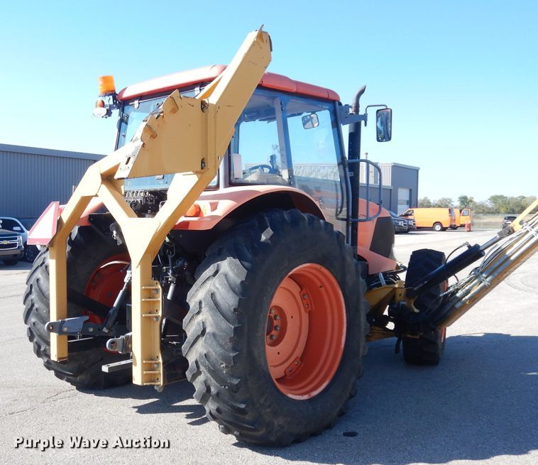 image for item DK3067 2010 Kubota M100X  MFWD tractor