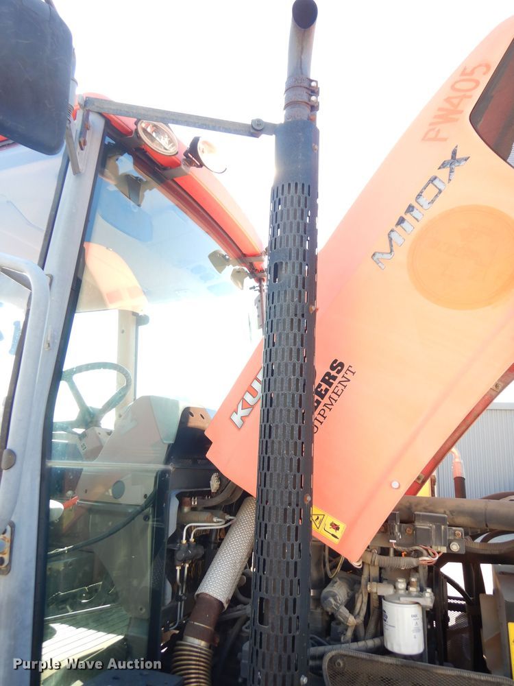 image for item DK3067 2010 Kubota M100X  MFWD tractor