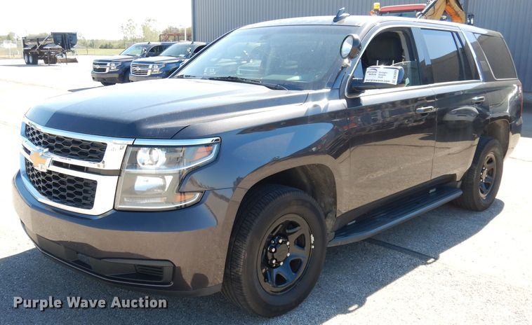 image for item DK3069 2018 Chevrolet Tahoe Police  SUV