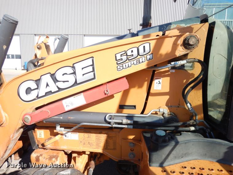 image for item DK3070 2012 Case 590 Super N  backhoe