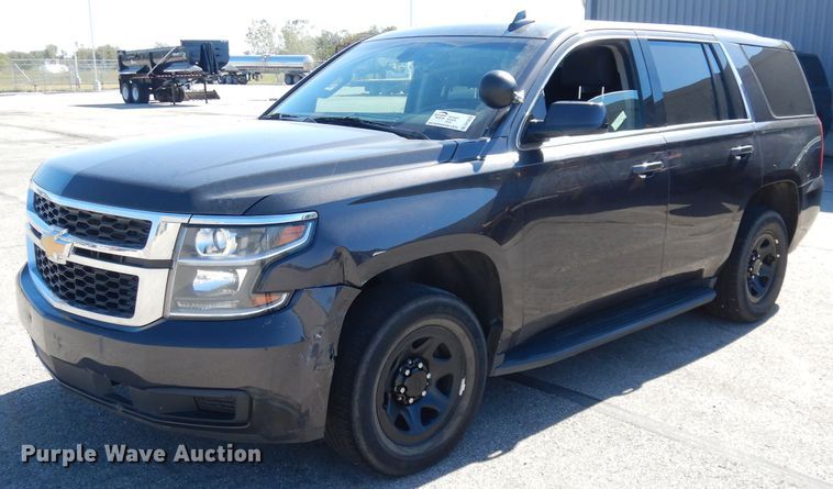 image for item DK3072 2017 Chevrolet Tahoe Police  SUV