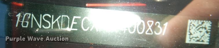 image for item DK3073 2019 Chevrolet Tahoe Police  SUV