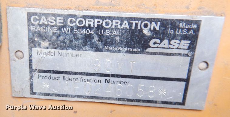 image for item DK3100 1997 Case 90XT  skid steer loader