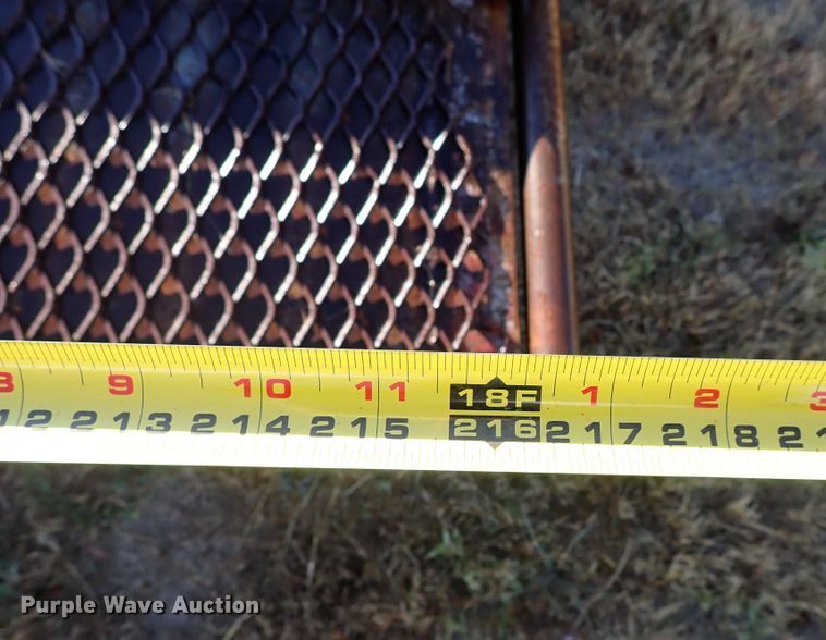 image for item DL6138 1998 Texas Bragg  utility trailer