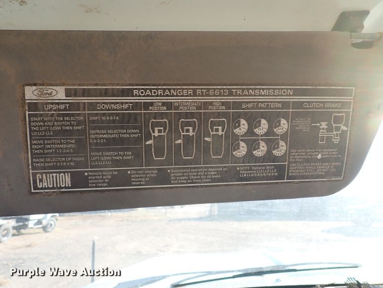 image for item DL6139 1994 Ford F800  water truck