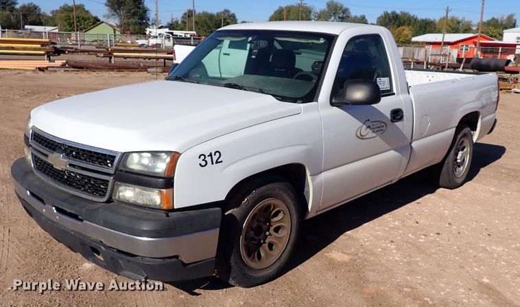 image for item DL6143 2007 Chevrolet Silverado 1500  pickup truck