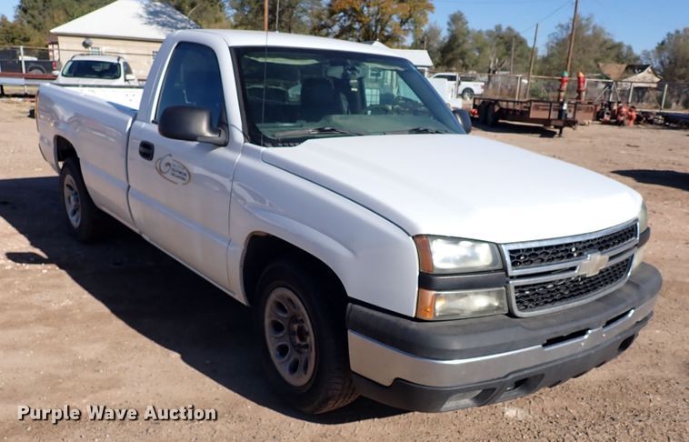 image for item DL6143 2007 Chevrolet Silverado 1500  pickup truck