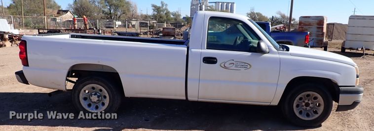 image for item DL6143 2007 Chevrolet Silverado 1500  pickup truck