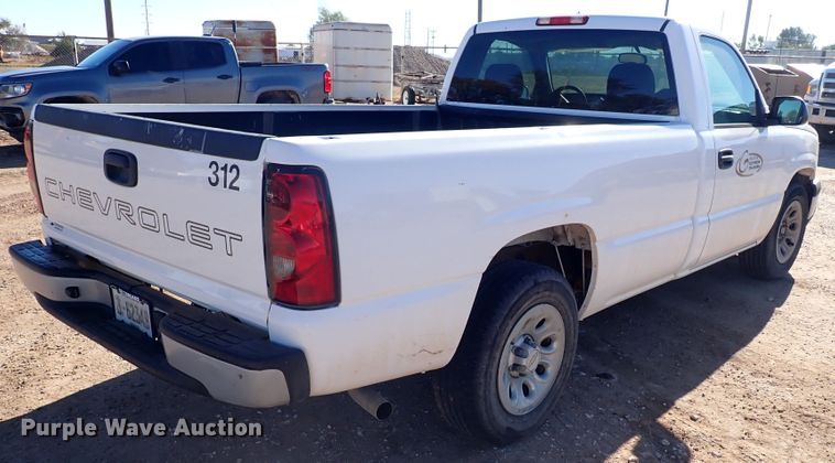 image for item DL6143 2007 Chevrolet Silverado 1500  pickup truck