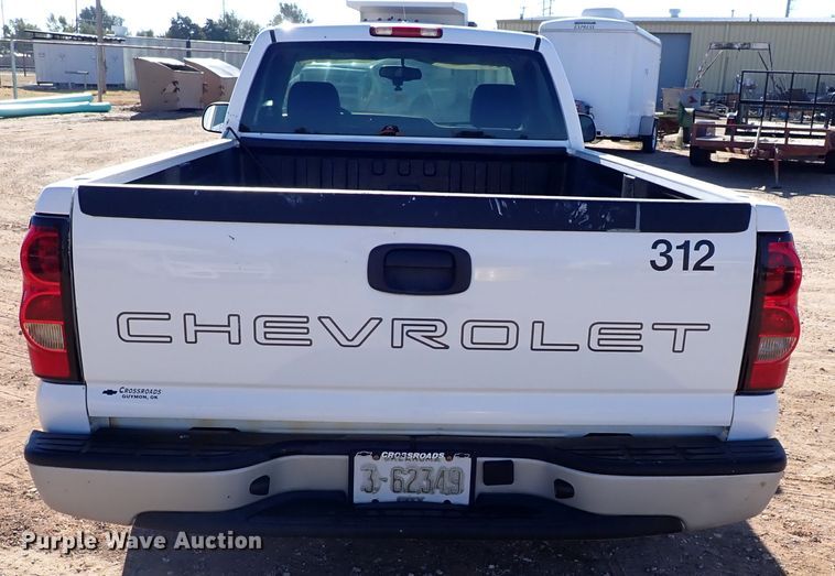 image for item DL6143 2007 Chevrolet Silverado 1500  pickup truck