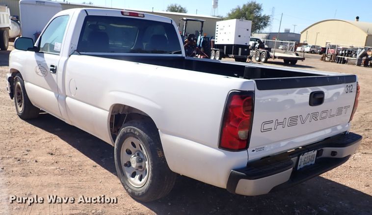 image for item DL6143 2007 Chevrolet Silverado 1500  pickup truck