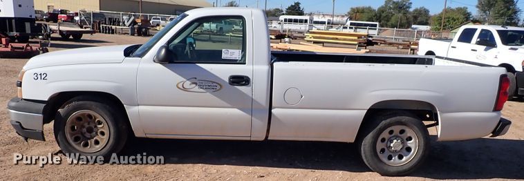 image for item DL6143 2007 Chevrolet Silverado 1500  pickup truck