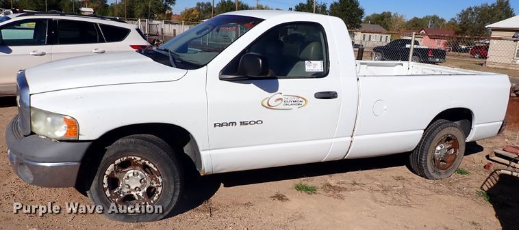 image for item DL6144 2002 Dodge Ram 1500  pickup truck
