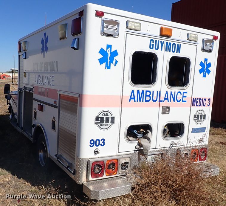 image for item DL6145 1996 Ford F350  ambulance