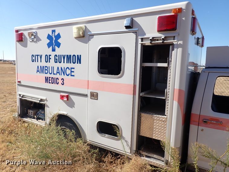 image for item DL6145 1996 Ford F350  ambulance