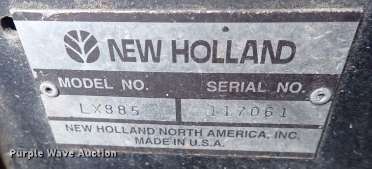 image for item DN2204 1999 New Holland LX885  skid steer loader