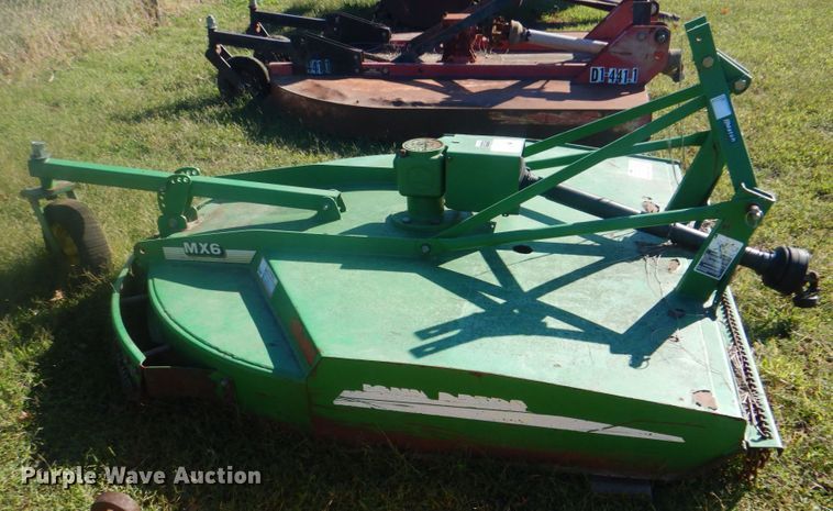 image for item DN6500 John Deere MX6  rotary mower