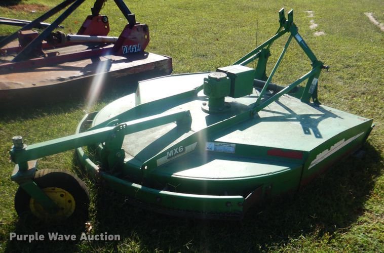 image for item DN6500 John Deere MX6  rotary mower