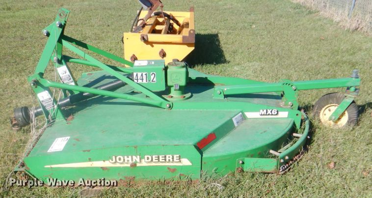 image for item DN6500 John Deere MX6  rotary mower