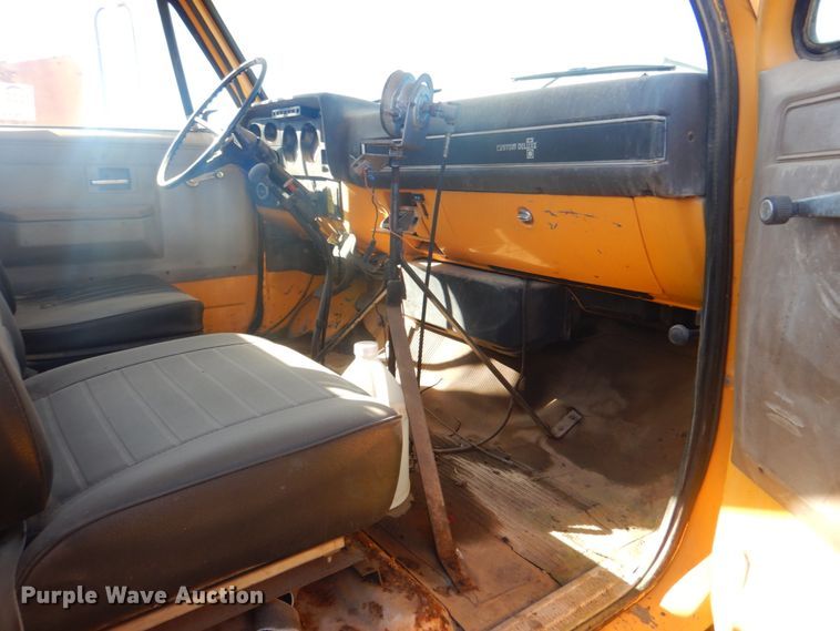 image for item DN6503 1983 Chevrolet C70  oil distributor truck