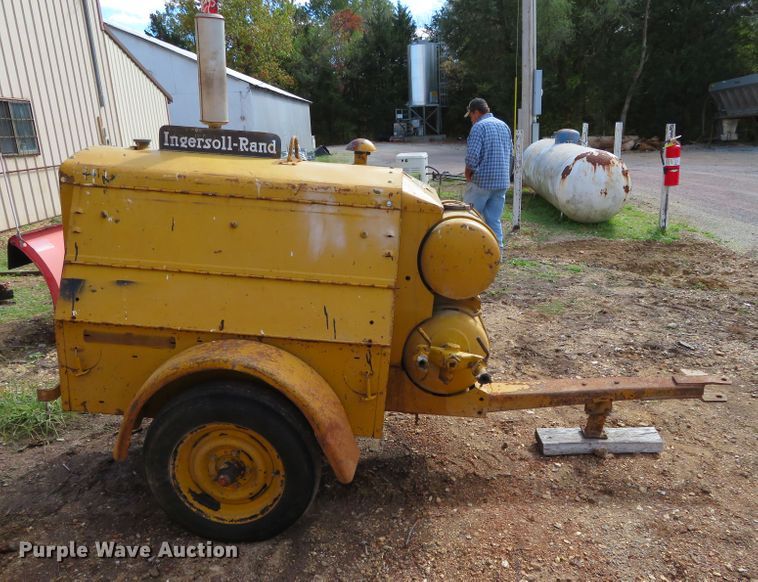 image for item DN7797 1962 Ingersoll Rand 85  air compressor