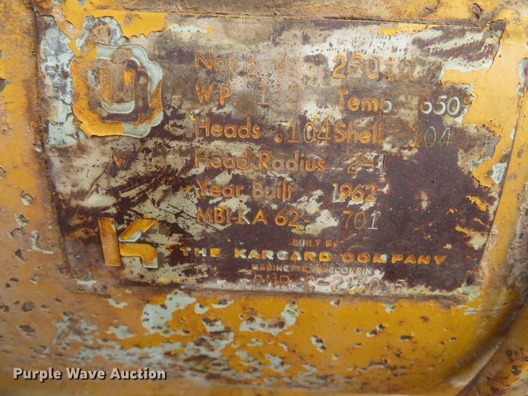 image for item DN7797 1962 Ingersoll Rand 85  air compressor