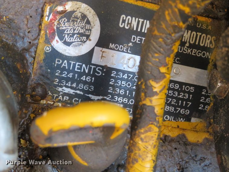 image for item DN7797 1962 Ingersoll Rand 85  air compressor