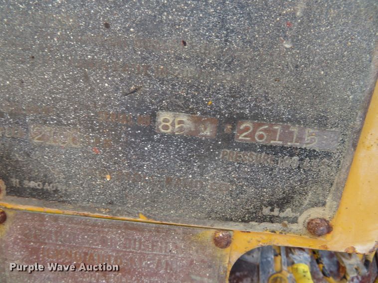 image for item DN7797 1962 Ingersoll Rand 85  air compressor