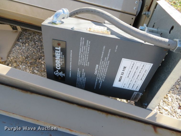 image for item DN7801 (2) Cornell MGH3311E overhead doors