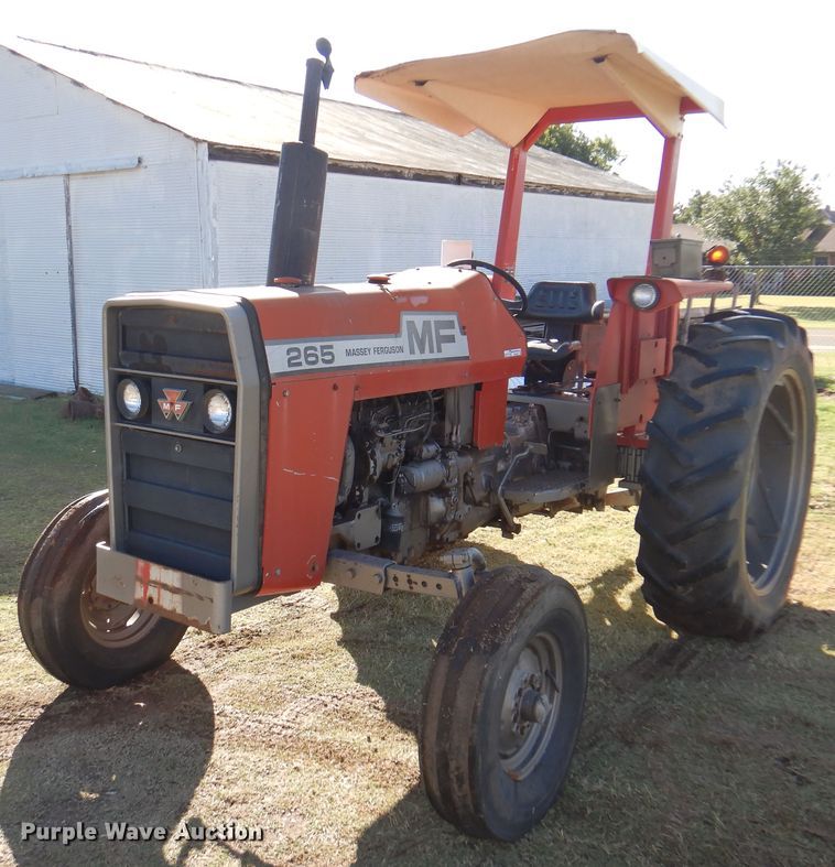 image for item EX9676 1975 Massey Ferguson 265  tractor