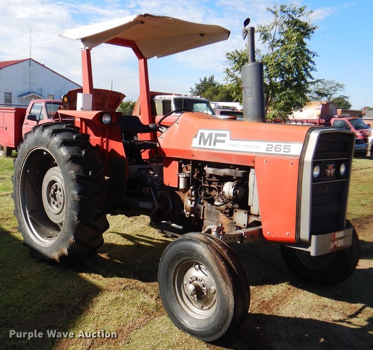 image for item EX9676 1975 Massey Ferguson 265  tractor