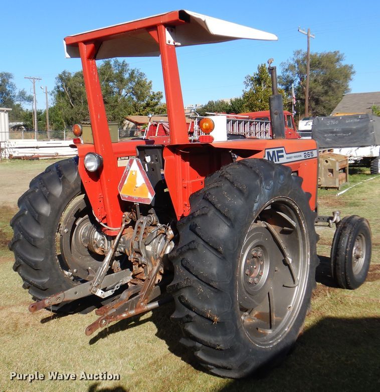 image for item EX9676 1975 Massey Ferguson 265  tractor
