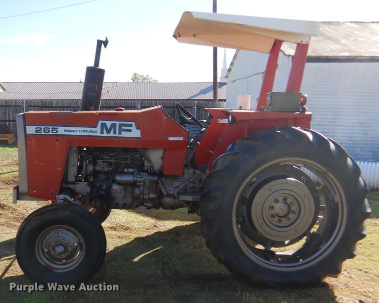 image for item EX9676 1975 Massey Ferguson 265  tractor