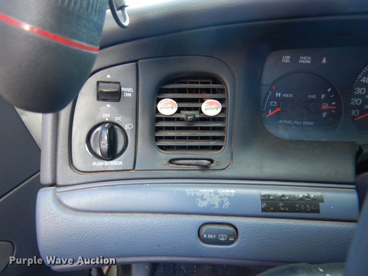 image for item EX9678 2000 Ford Crown Victoria Police Interceptor