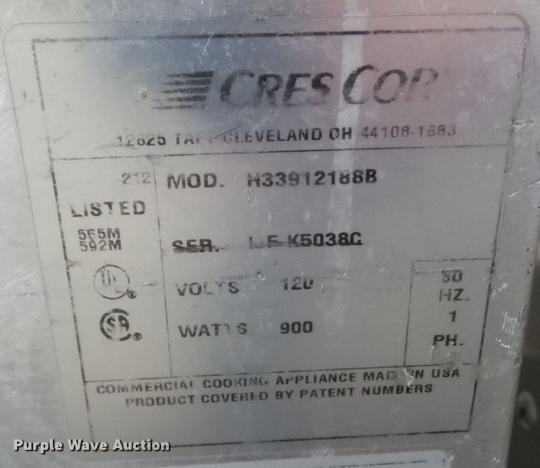 image for item HF9966 (3) Cres Cor food warmers